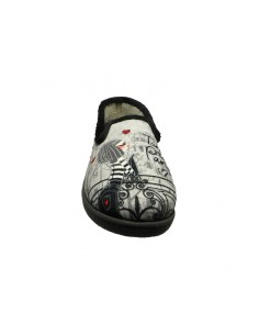 Zapatilla de casa cerrada... 2