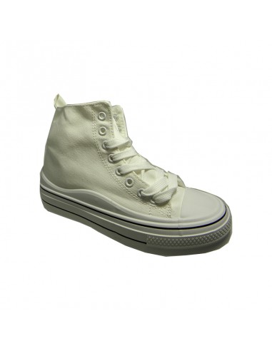 Bota lona piso doble basket
