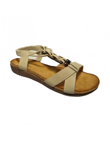 Sandalia cómoda beige Mod 052 Sandalia cómoda beige Mod 052