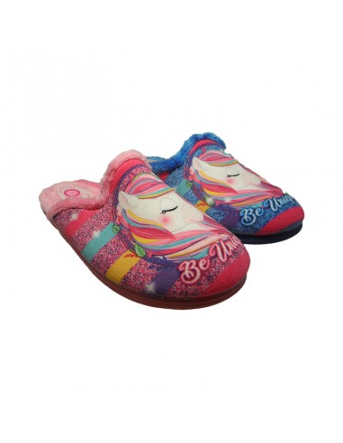 Zapatilla descalza niña unicornio