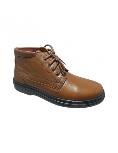 Bota de hombre piel camel Bota de hombre piel camel