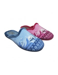 Zapatilla descalza invierno
