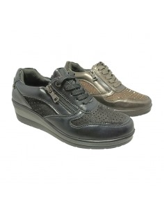 Zapato casual mujer cordon