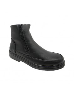 Bota de piel con dos... 2