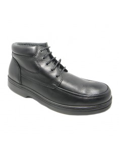 Bota de piel suave con cordón 2
