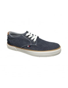 Zapatilla hombre lona cordón