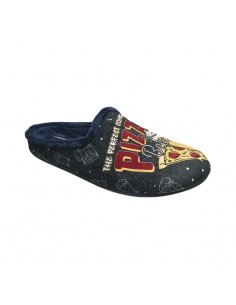 Zapatilla casa hombre pizza