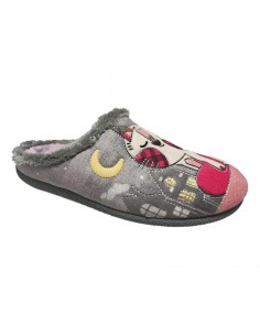 Zapatilla decalza chica gatito