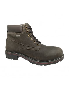 Bota casual piel marrón