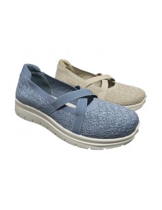 Zapatilla escotada gomas soft