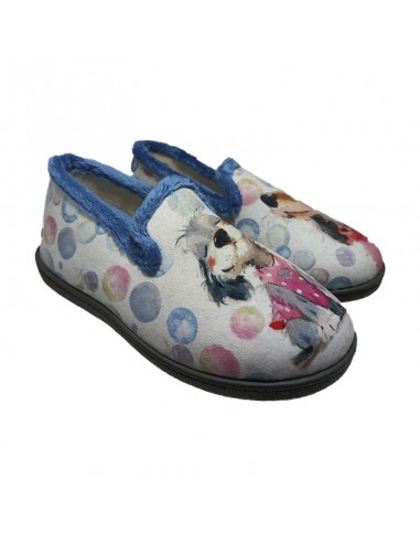 Zapatilla cerrada plumaflex perrito