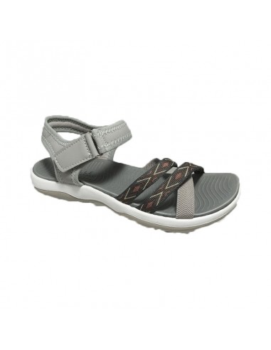 Sandalia tipo trekking gris