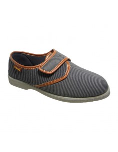 Zapatilla elástica velcro...