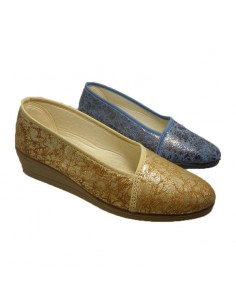 Zapatilla con cuña de...
