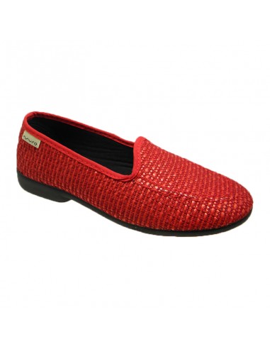 Zapatilla de rafia plana Muro 723