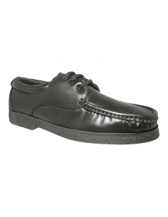 Zapato piel blanda negro...
