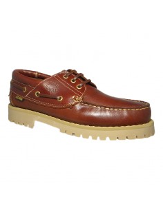 Zapato naútico de piel...