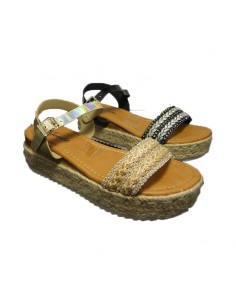 Sandalia de tiras con...