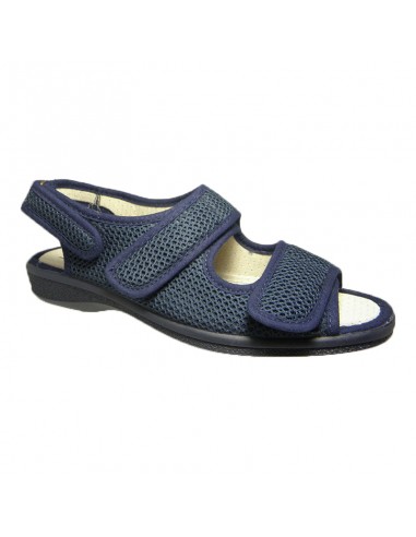 Zapatilla sandalia rejilla velcros 3254