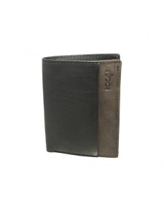 Cartera billetera de piel para hombre Rocai negro