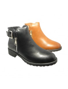 Botin bajo para mujer con...